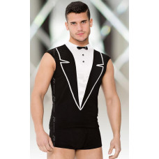 Рольовий костюм - Shirt and Shorts 4604, black XL Рольовий костюм - Shirt and Shorts 4604, black XL
