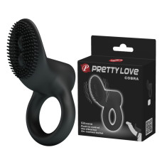 Ерекційне кільце - Pretty Love Cobra Penis Ring Black Ерекційне кільце - Pretty Love Cobra Penis Ring Black
