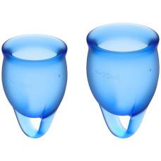 Менструальні чаші - Satisfyer Feel Confident Dark Blue