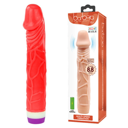 Вібратор - Barbara Bob Vibrator Red, 22,5 см Вібратор - Barbara Bob Vibrator Red, 22,5 см