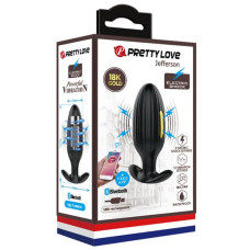 Анальна пробка - Pretty Love Jefferson Anal Plug Black (App) Анальна пробка - Pretty Love Jefferson Anal Plug Black (App)