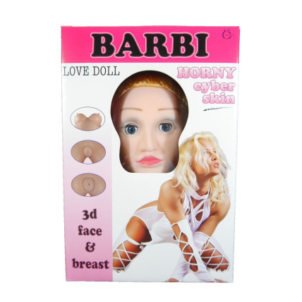 Надувна секс-лялька з вібрацією - Barbi 3D Надувна секс-лялька з вібрацією - Barbi 3D