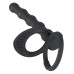 Насадка для подвійного проникнення - Black Velvets Cock & ball ring Насадка для подвійного проникнення - Black Velvets Cock & ball ring