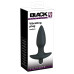 Анальна пробка - Black Velvet Vibrating Plug Medium Анальна пробка - Black Velvet Vibrating Plug Medium