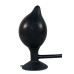 Анальна пробка - True Black Silikon Pump Plug