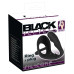 Анальна пробка з ерекційним кільцем - Black Velvets Ring & plug