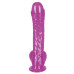 Фалоімітатор з мошонкою - Ready Mate Softdildo Lila Фалоімітатор з мошонкою - Ready Mate Softdildo Lila