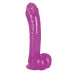 Фалоімітатор з мошонкою - Ready Mate Softdildo Lila Фалоімітатор з мошонкою - Ready Mate Softdildo Lila