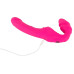 Жіночий страпон - Vibrating Strapless Strap-On Pink