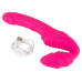 Жіночий страпон - Vibrating Strapless Strap-On Pink