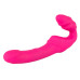 Жіночий страпон - Vibrating Strapless Strap-On Pink