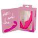 Жіночий страпон - Vibrating Strapless Strap-On Pink