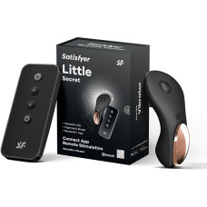 Кліторальний вібратор - Satisfyer Little Secret Black (App)