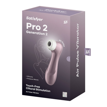 Вакуумний кліторальний стимулятор - Satisfyer Pro 2 Violet Вакуумний кліторальний стимулятор - Satisfyer Pro 2 Violet