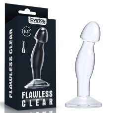 Анальна пробка - Flawless Clear Prostate Plug 6.5 Анальна пробка - Flawless Clear Prostate Plug 6.5