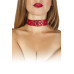 Нашийник Leather Restraints Collar, RED