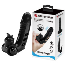 Насадка на палець - Pretty Love Corbin Finger Vibrator Black Насадка на палець - Pretty Love Corbin Finger Vibrator Black