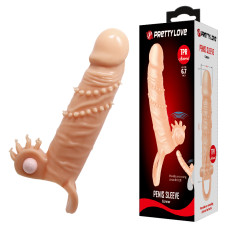 Насадка на член - Pretty Love Connor Vibrating Penis Sleeve Flesh Насадка на член - Pretty Love Connor Vibrating Penis Sleeve Flesh