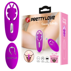 Кліторальний стимулятор - Pretty Love Dancing Butterfly Stimulator Purple Кліторальний стимулятор - Pretty Love Dancing Butterfly Stimulator Purple