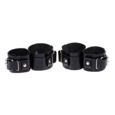 Фіксатор для зап'ястків та щиколоток Fixation Me Ankle Black
