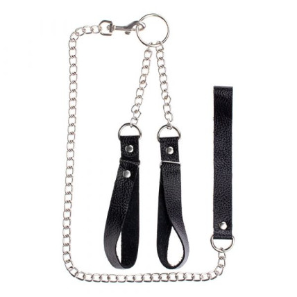 Наручники з повідцем Gentle Hold, Black Наручники з повідцем Gentle Hold, Black