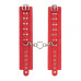 Наручники Leather Rastraints Hand Cuffs, Red Наручники Leather Rastraints Hand Cuffs, Red