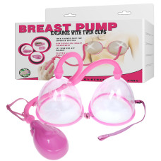 Вакуумна помпа для грудей - Breast Pump Enlarge With Twin Cups Vibrating Вакуумна помпа для грудей - Breast Pump Enlarge With Twin Cups Vibrating