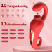 Вібратор - Merfi, 10 Vibration Functions, 10 Frequency Tongue Licking USB