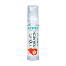 Рідкий вібратор - Amoreane Strawberry, 10 мл Рідкий вібратор - Amoreane Strawberry, 10 мл