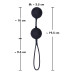 Вагінальні кульки - Black Velvets Balls Silicone Вагінальні кульки - Black Velvets Balls Silicone