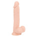 Фалоімітатор з мошонкою - Nature Skin Medium Bendable Dildo Фалоімітатор з мошонкою - Nature Skin Medium Bendable Dildo