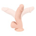 Фалоімітатор з мошонкою - Nature Skin Medium Bendable Dildo Фалоімітатор з мошонкою - Nature Skin Medium Bendable Dildo