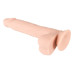Фалоімітатор з мошонкою - Nature Skin Medium Bendable Dildo Фалоімітатор з мошонкою - Nature Skin Medium Bendable Dildo