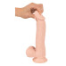 Фалоімітатор з мошонкою - Nature Skin Medium Bendable Dildo Фалоімітатор з мошонкою - Nature Skin Medium Bendable Dildo