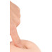 Фалоімітатор з мошонкою - Nature Skin Medium Bendable Dildo Фалоімітатор з мошонкою - Nature Skin Medium Bendable Dildo