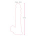 Фалоімітатор з мошонкою - Nature Skin Medium Bendable Dildo Фалоімітатор з мошонкою - Nature Skin Medium Bendable Dildo