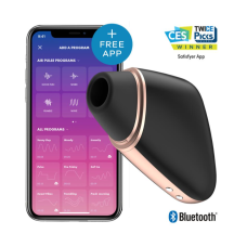 Вакуумний кліторальний вібратор - Satisfyer Love Triangle Black (App)