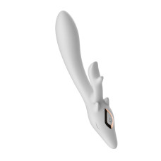 Вібратор - Vibrator Silicone 10 Vibration Function White Вібратор - Vibrator Silicone 10 Vibration Function White