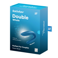 Вібратор для пар - Satisfyer Double Whale