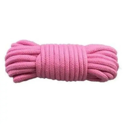 Мотузка для бондажу Bondage Rope 10 м Pink Мотузка для бондажу Bondage Rope 10 м Pink
