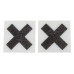 Прикраса для сосків - Cottelli Collection Nipple Sticker X Прикраса для сосків - Cottelli Collection Nipple Sticker X