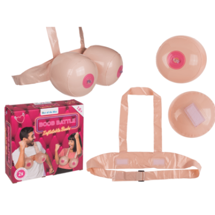 Надувні груди Boob Battle Inflatable Boobs, 15 x 40 см Надувні груди Boob Battle Inflatable Boobs, 15 x 40 см