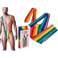 Чоловічі стрінги - Rainbow Mankini One Size Чоловічі стрінги - Rainbow Mankini One Size