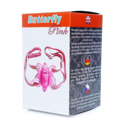 Вібростимулятор - Butterfly Pink Вібростимулятор - Butterfly Pink