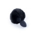Анальна пробка - Jewellery Silicon PLUG Bunny Tail Black Анальна пробка - Jewellery Silicon PLUG Bunny Tail Black