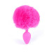 Анальна пробка - Silikon Bunny Tail Pink Анальна пробка - Silikon Bunny Tail Pink