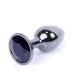 Анальна пробка - Jewellery Dark Silver PLUG- Black Анальна пробка - Jewellery Dark Silver PLUG- Black
