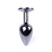 Анальна пробка - Jewellery Dark Silver PLUG- Black Анальна пробка - Jewellery Dark Silver PLUG- Black