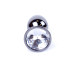 Анальна пробка - Jewellery Dark Silver PLUG Clear
