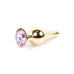 Анальна пробка - Jewellery Gold BUTT PLUG- Rose Анальна пробка - Jewellery Gold BUTT PLUG- Rose